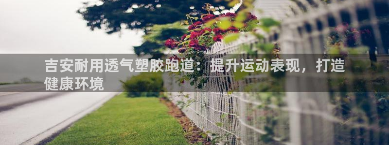 谈球吧的聊天软件有哪些：吉安耐用透气塑胶跑道：提升运动表现，打造
健康环境