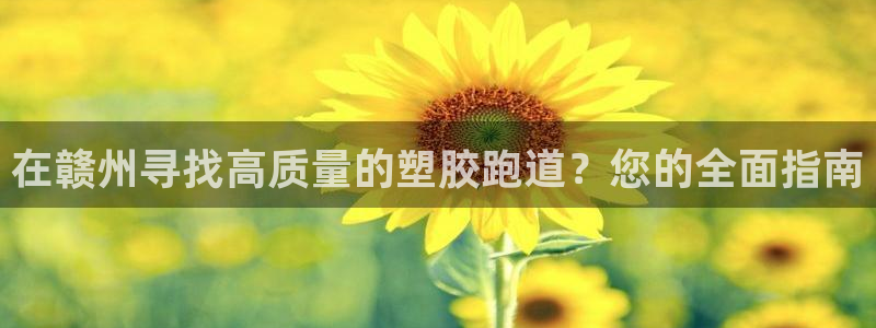 谈球吧平台正规吗：在赣州寻找高质量的塑胶跑道？您的全面指南