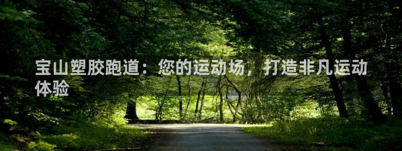 谈球吧全站app下载：宝山塑胶跑道：您的运动场，打造非凡运动
体验