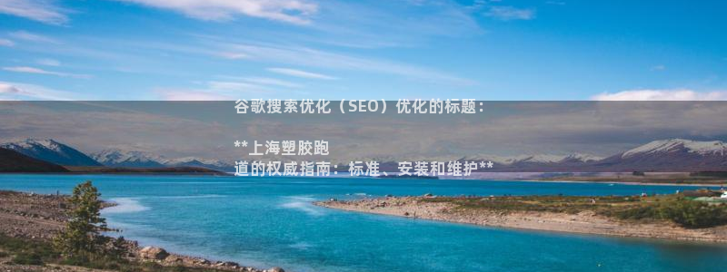 谈球吧体育app下载足球比赛：谷歌搜索优化（SEO）优化的标题：

**上海塑胶跑
道的权威指南：标准、安装和维护**