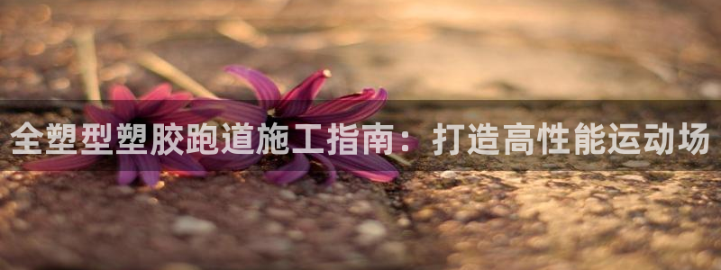 谈球吧的聊天软件下载：全塑型塑胶跑道施工指南：打造高性能运动场