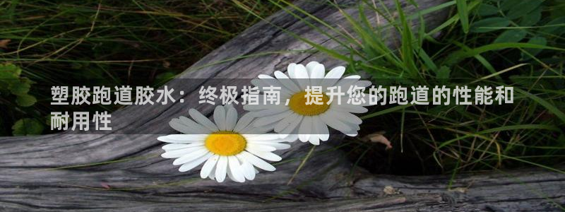 谈球吧app官方下载：塑胶跑道胶水：终极指南，提升您的跑道的性能和
耐用性