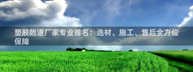谈球吧app赛事分析报告怎么做：塑胶跑道厂家专业排名：选材、施工、售后全方位
保障