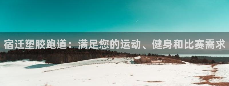 谈球吧体育app下载官网安卓：宿迁塑胶跑道：满足您的