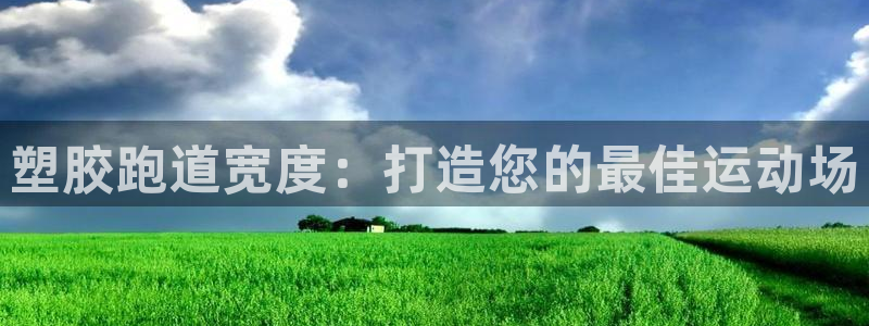谈球吧app赛事分析：塑胶跑道宽度：打造您的最佳运动场