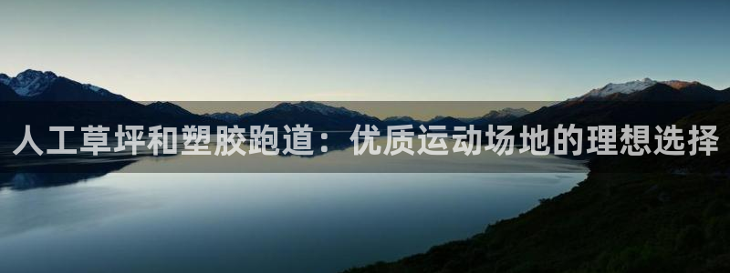 谈球吧黑款：人工草坪和塑胶跑道：优质运动场地的理想选择