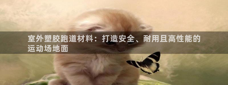 谈球吧是黑台子吗还是白台：室外塑胶跑道材料：打造安全
