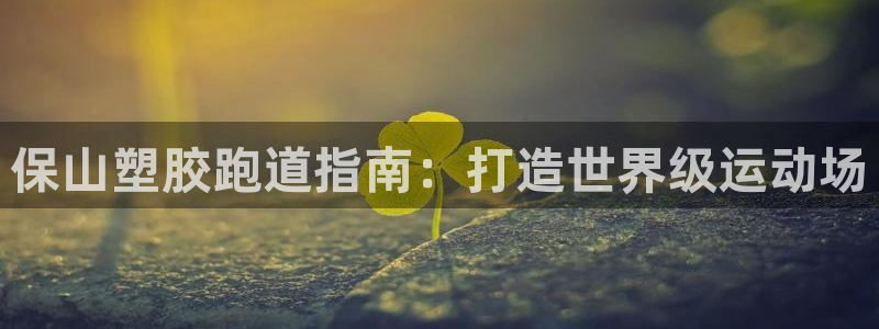 谈球吧app官网下载安卓：保山塑胶跑道指南：打造世界级运动场