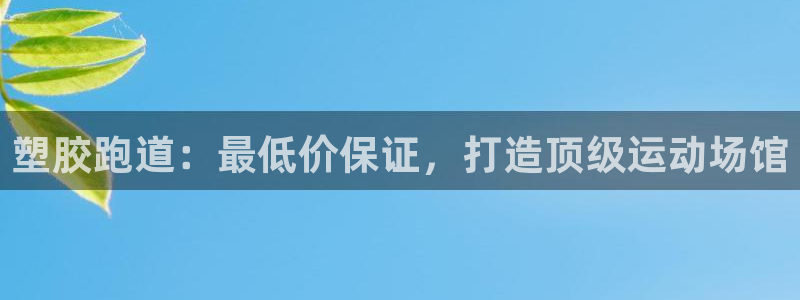 谈球吧买球靠谱吗：塑胶跑道：最低价保证，打造顶级运动