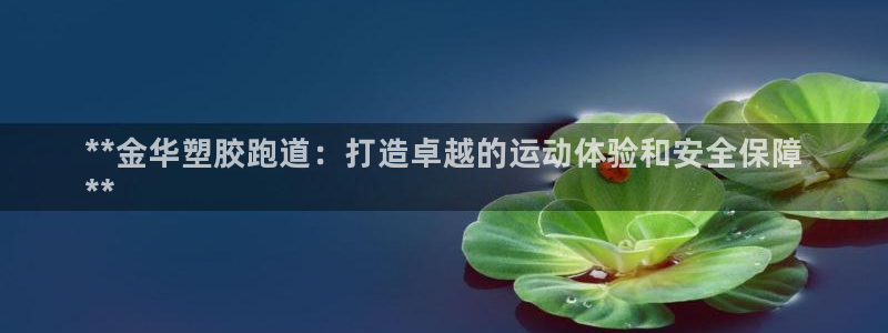 谈球吧APP入口：**金华塑胶跑道：打造卓越的运动体